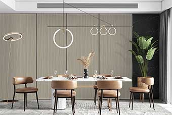 滨州轻奢风格-餐厅