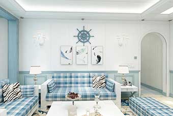 滨州地中海风格-客厅