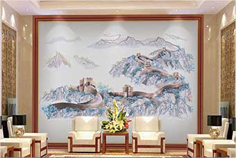 滨州森佰汇航空纤维墙咔（唯我中华）